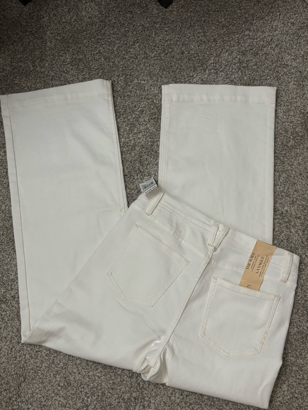 Scotch & Soda White Straight Leg Jeans - Picture 3 of 5